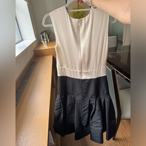 Oscar de la Renta Puffy Black White Dress - Picture 2 of 7